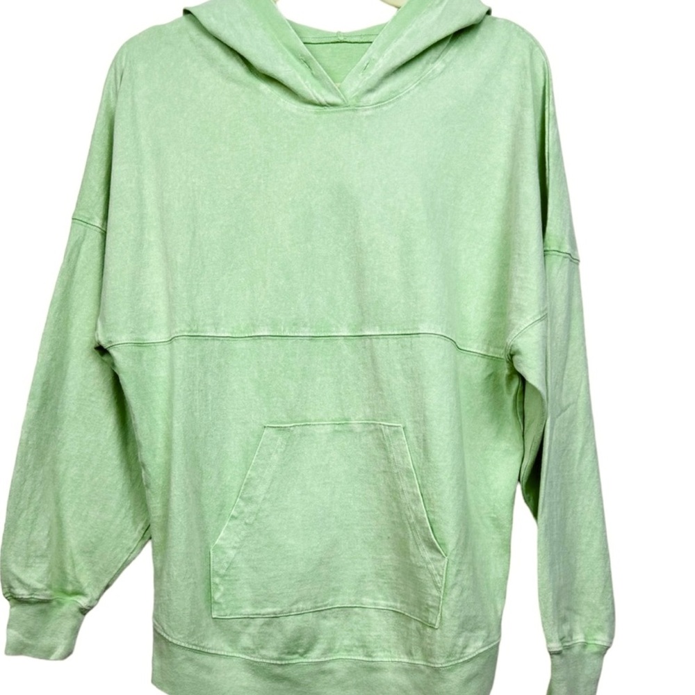 Large Washed Mint Green 🍵Hoodie New in Bag 100% Cotton-This will be your…